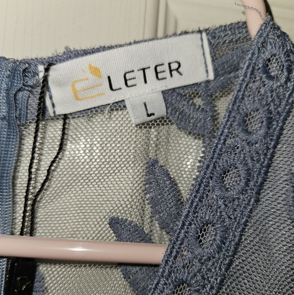 Eleter NWT Lace Romper - Picture 3 of 7